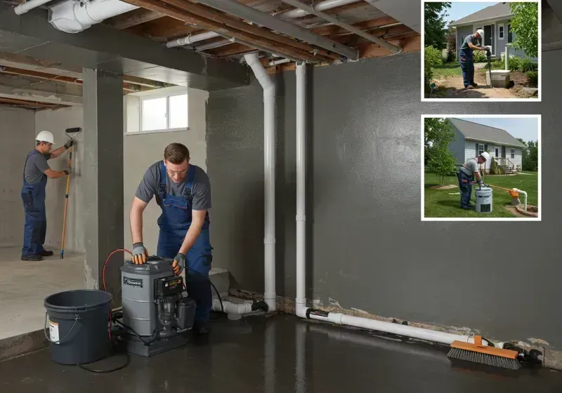 Basement Waterproofing and Flood Prevention process in Three Way, TN